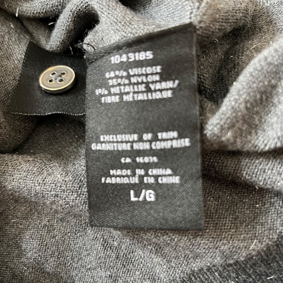 Nicole Miller size L cardigan - Picture 9 of 9